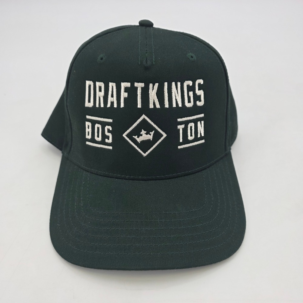 DRAFTKINGS BOSTON LIMITED EDITION HAT SNAPBACK GREEN WHITE CELTICS OTTO CAP NEW
